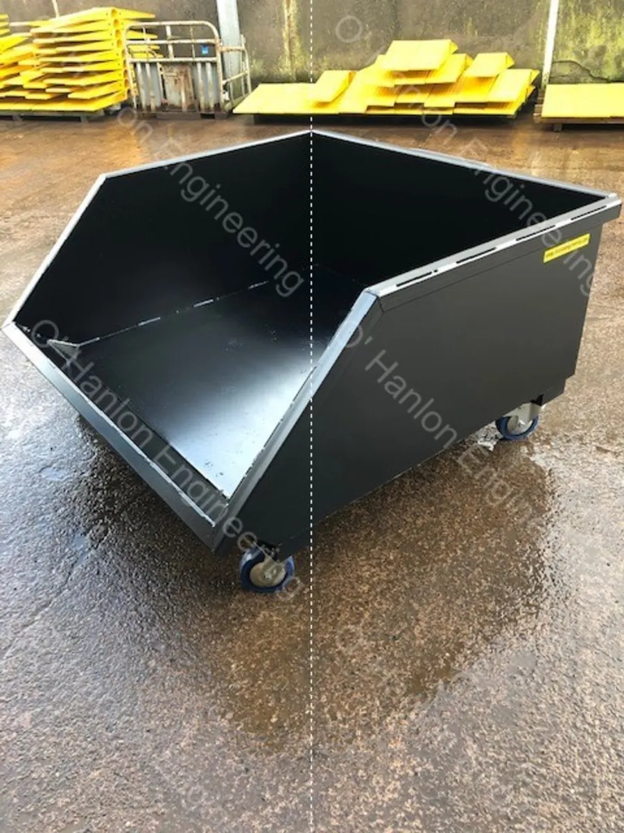 Direct Mounted Skip with Wheels - Image 2