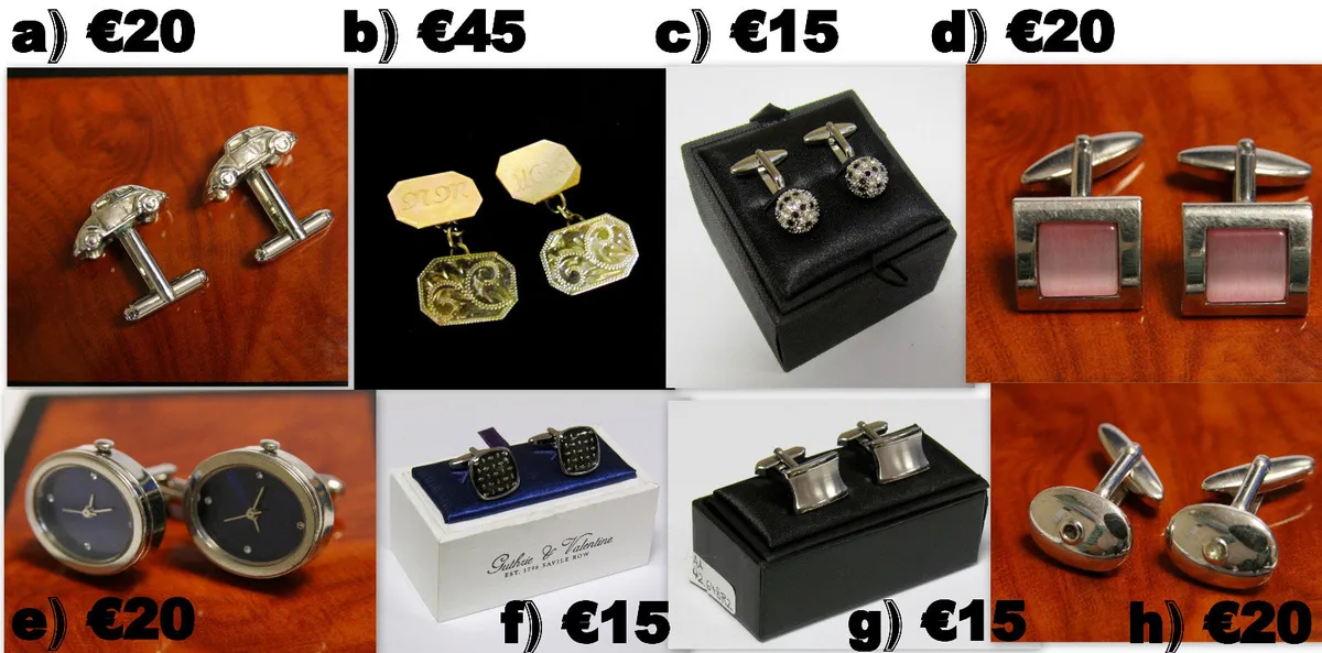 Wrist Watches, Cufflinks & jewellery - Image 3