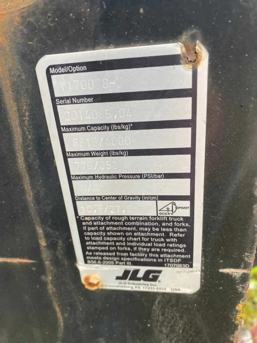 new 4 ton pallet fork attachments - Image 2