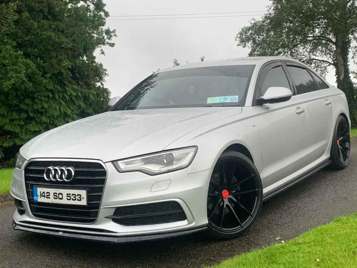 Front and sides & spoiler maxton Audi A6 - Image 1