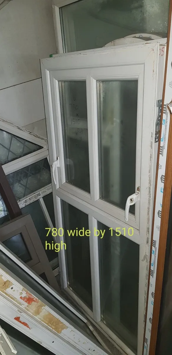 White and Black  Pvc Windows - Image 2