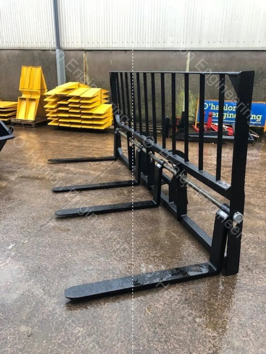 3.6mt Palletfork Carriage with 4 x 2.5 Tonne Forks - Image 2