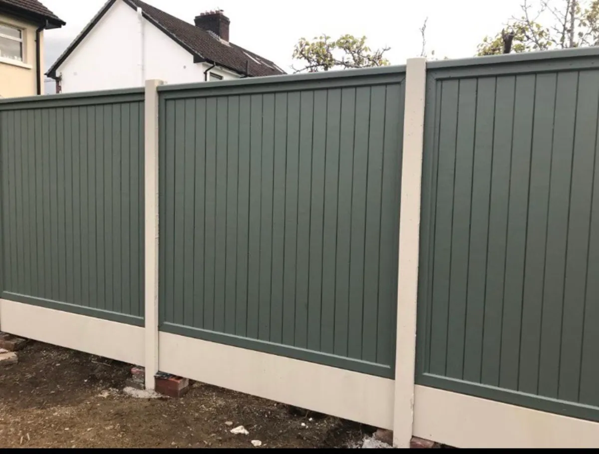 Precast Concrete Fencing & Timber Panels - Image 3