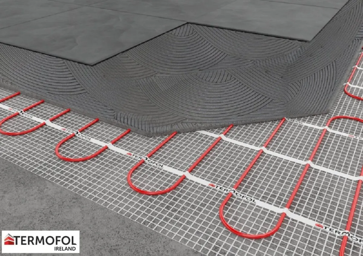 Heating mat underfloor tiles floor - Image 1