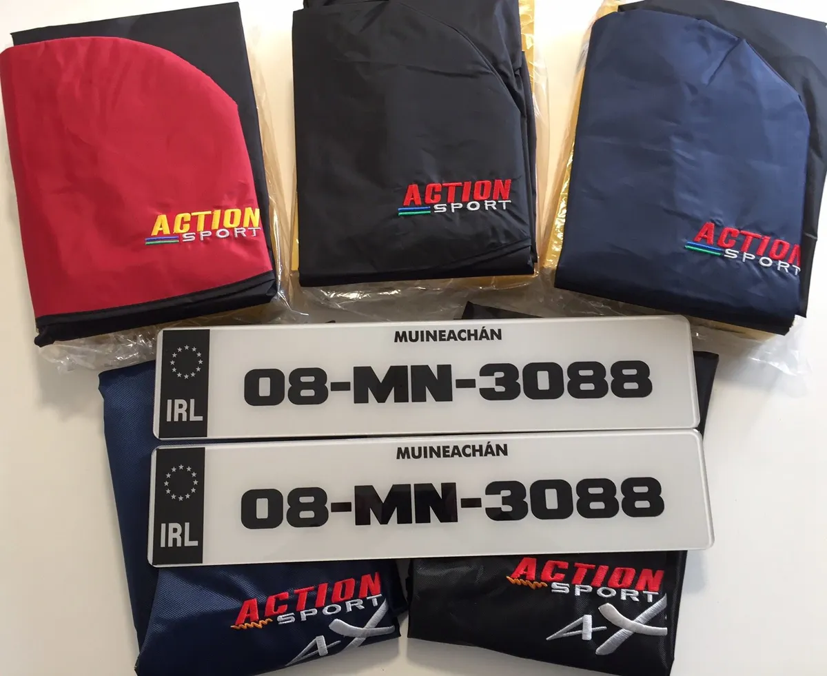 SEAT COVERS - NUMBER PLATES - WIND DEFLECTORS - Image 3