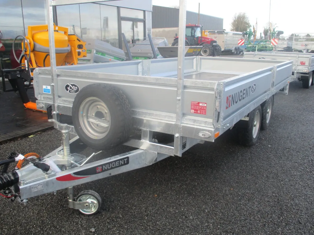 pro trailers nugent drop side trailer 10  12 14 ft - Image 3