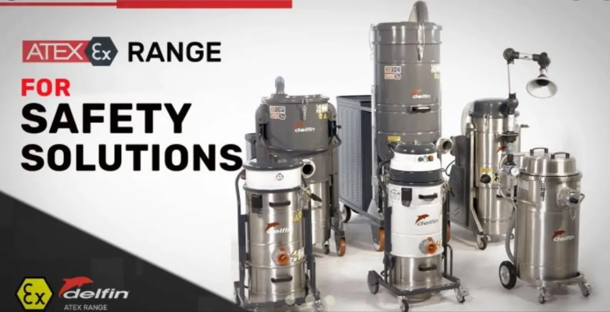 Delfin EX Rated Industrial  vacuums ATEX - Image 1