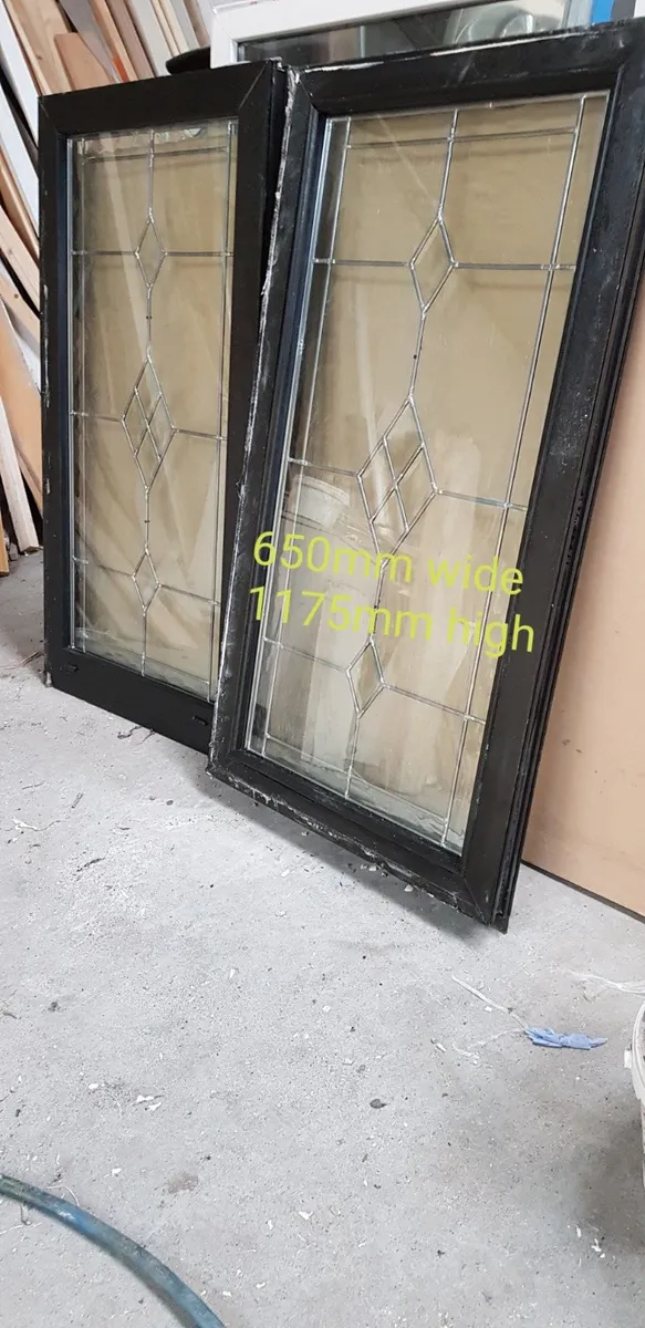 White and Black  Pvc Windows - Image 3