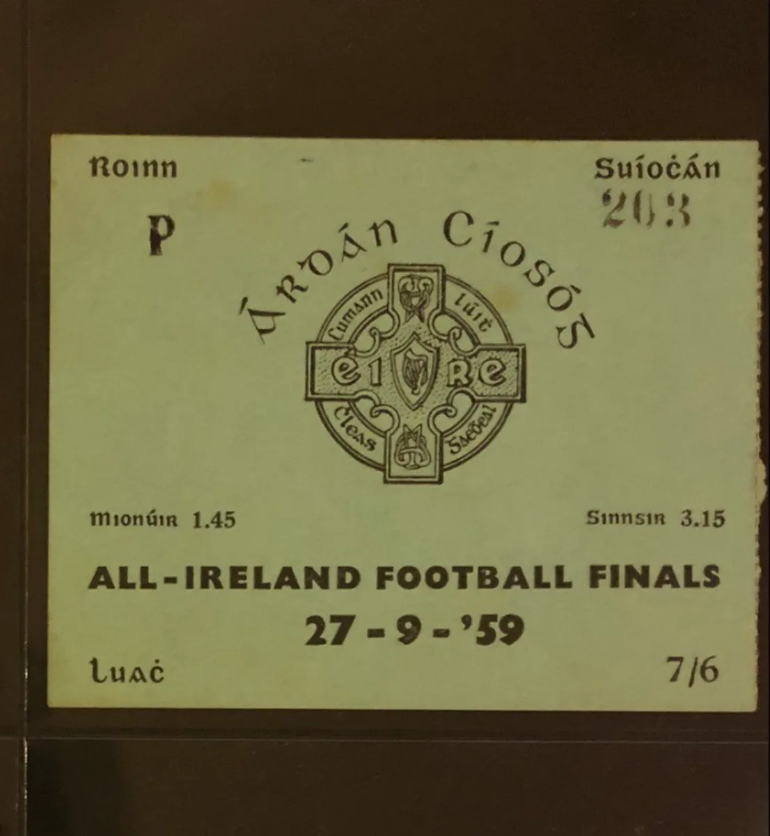 GAA tickets. GAA Players please. Programmes etc. - Image 1
