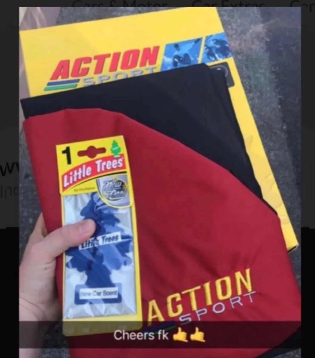 Action sport seat covers delivered - Image 1