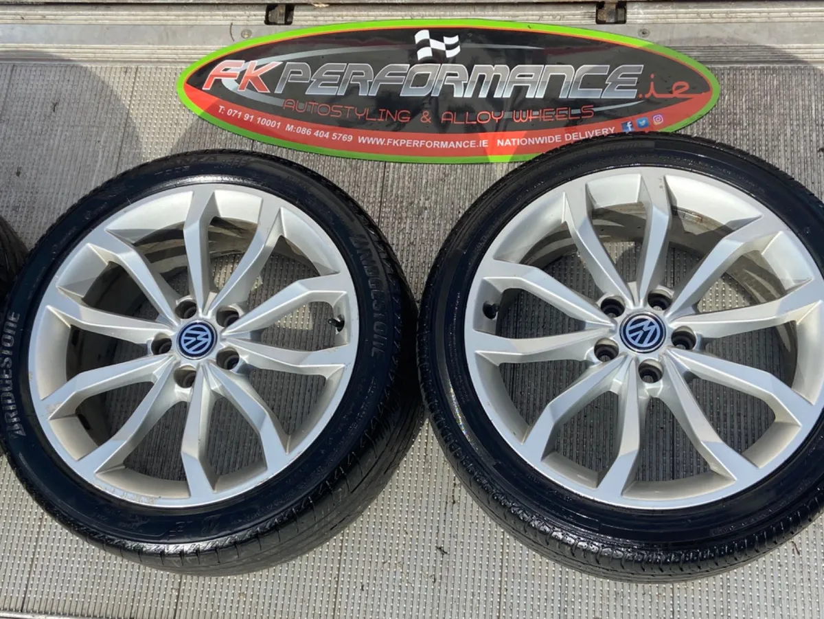 18” original vw audi sline alloys 5x112 - Image 2