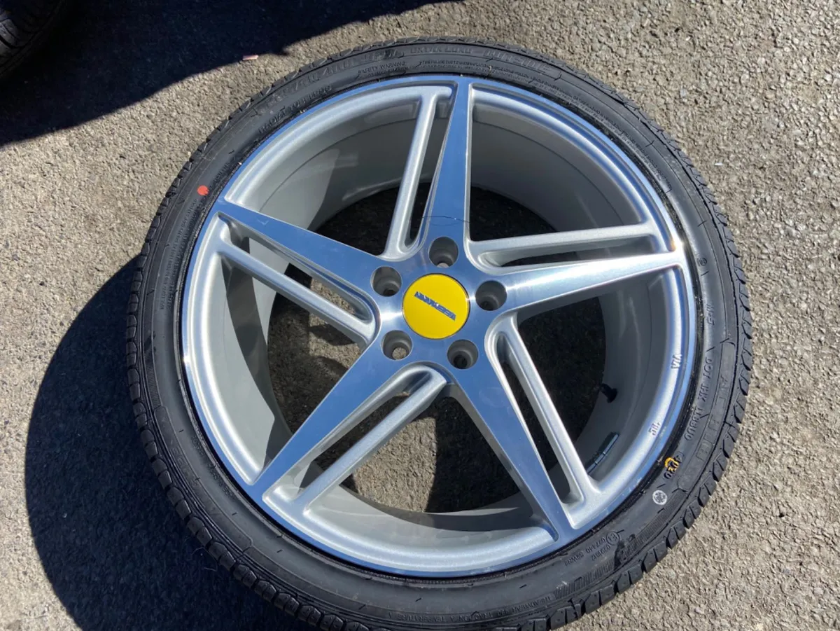 18” Veemann vfs31 silver 5x112