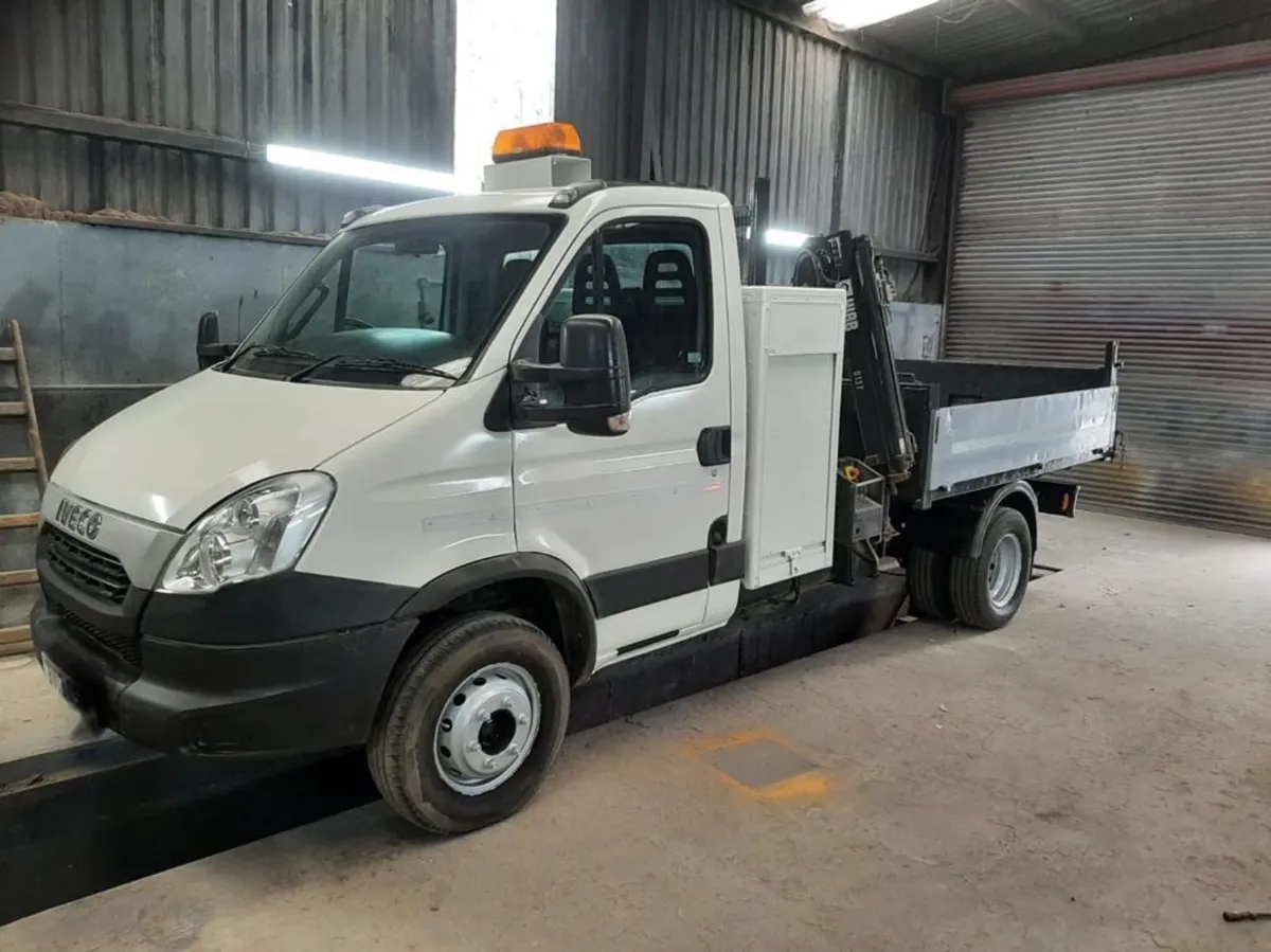 Iveco Daily, 2014 7 Ton Tipper Crane - Image 2