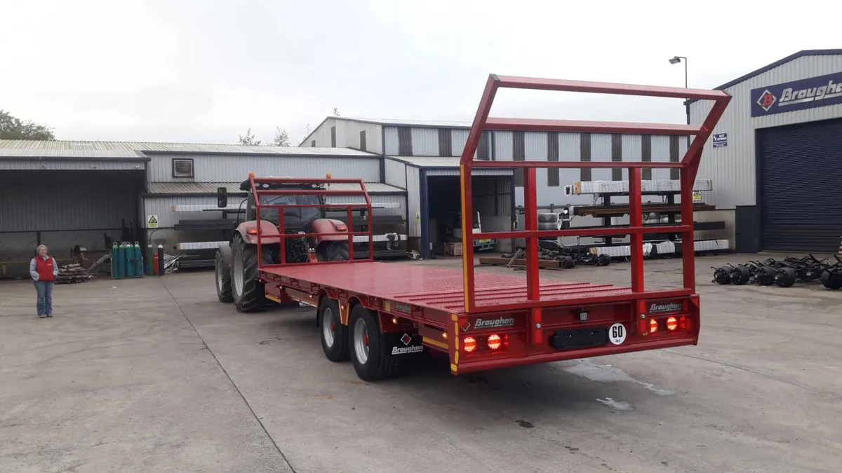 New bale trailers ex stock.  28ft extender or lowl - Image 1