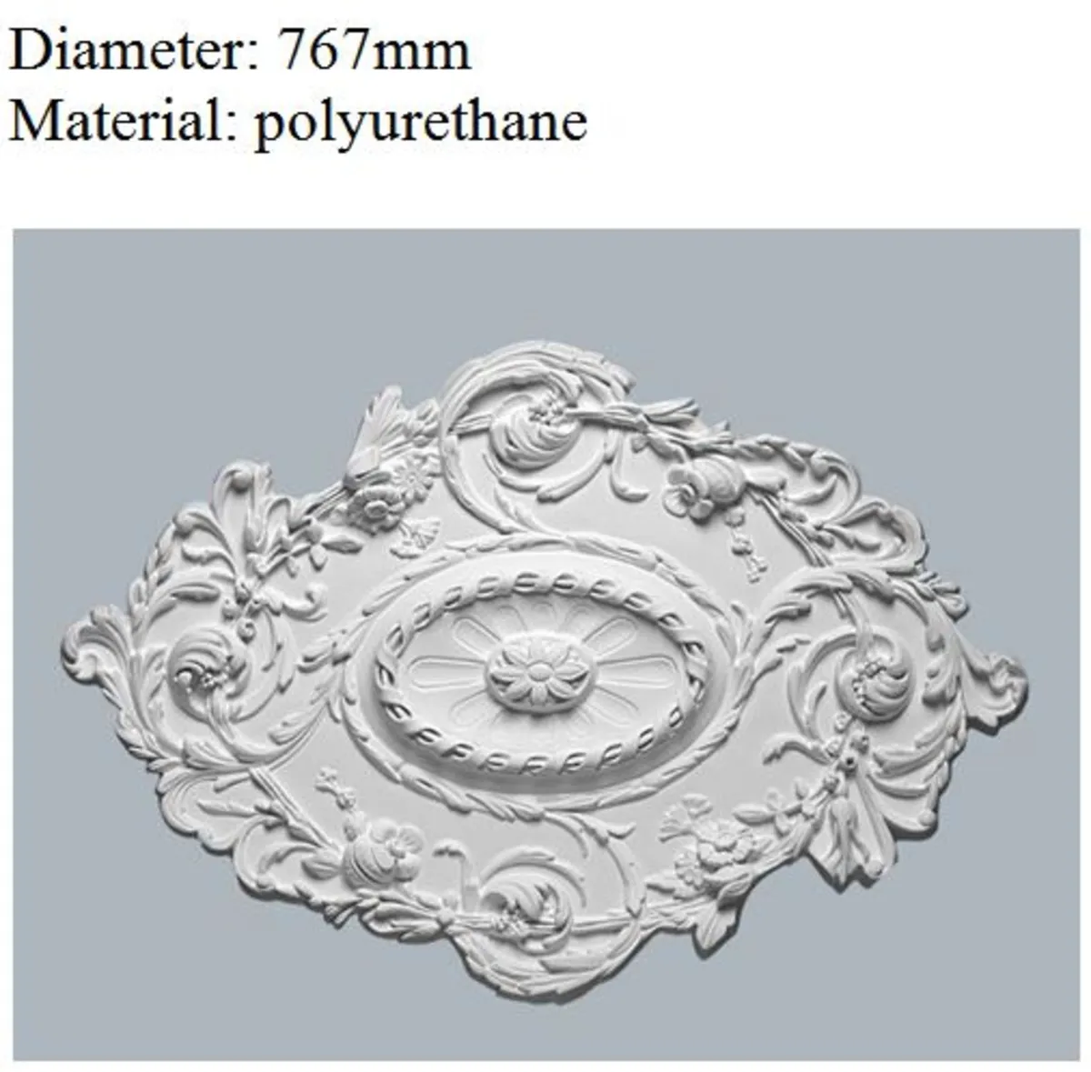 Wall decor ,ceiling rosette (hard Polyurethane) - Image 1