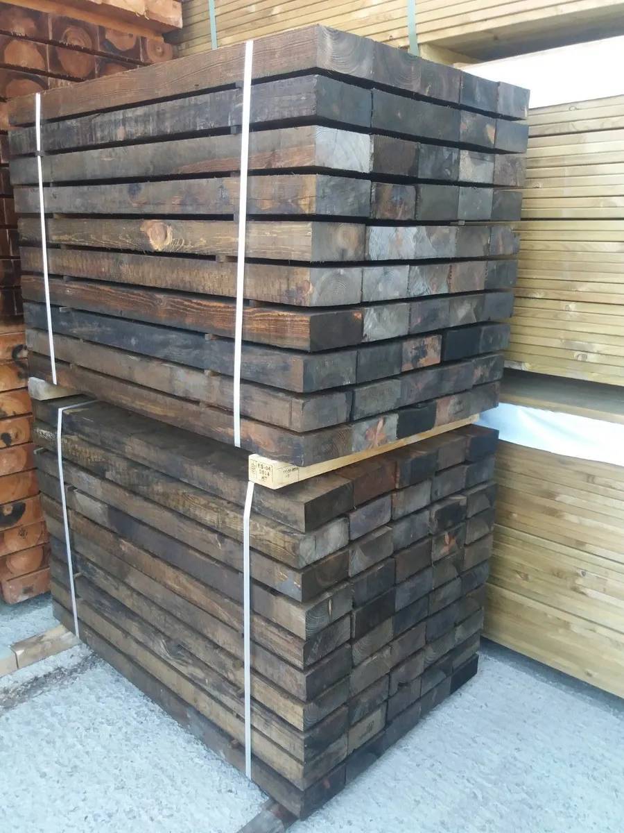 Timber Railway Sleepers - Image 2