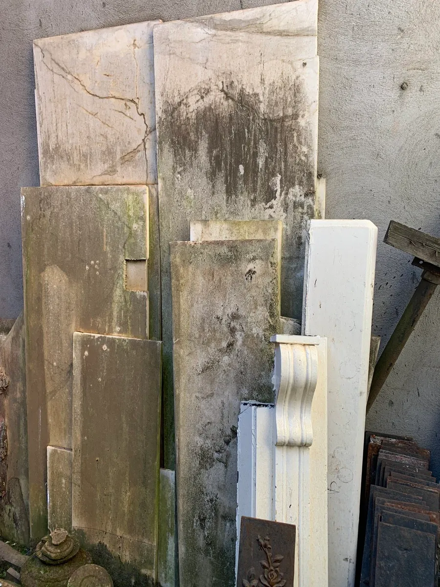 Antique marble fireplace pieces wanted - Image 3