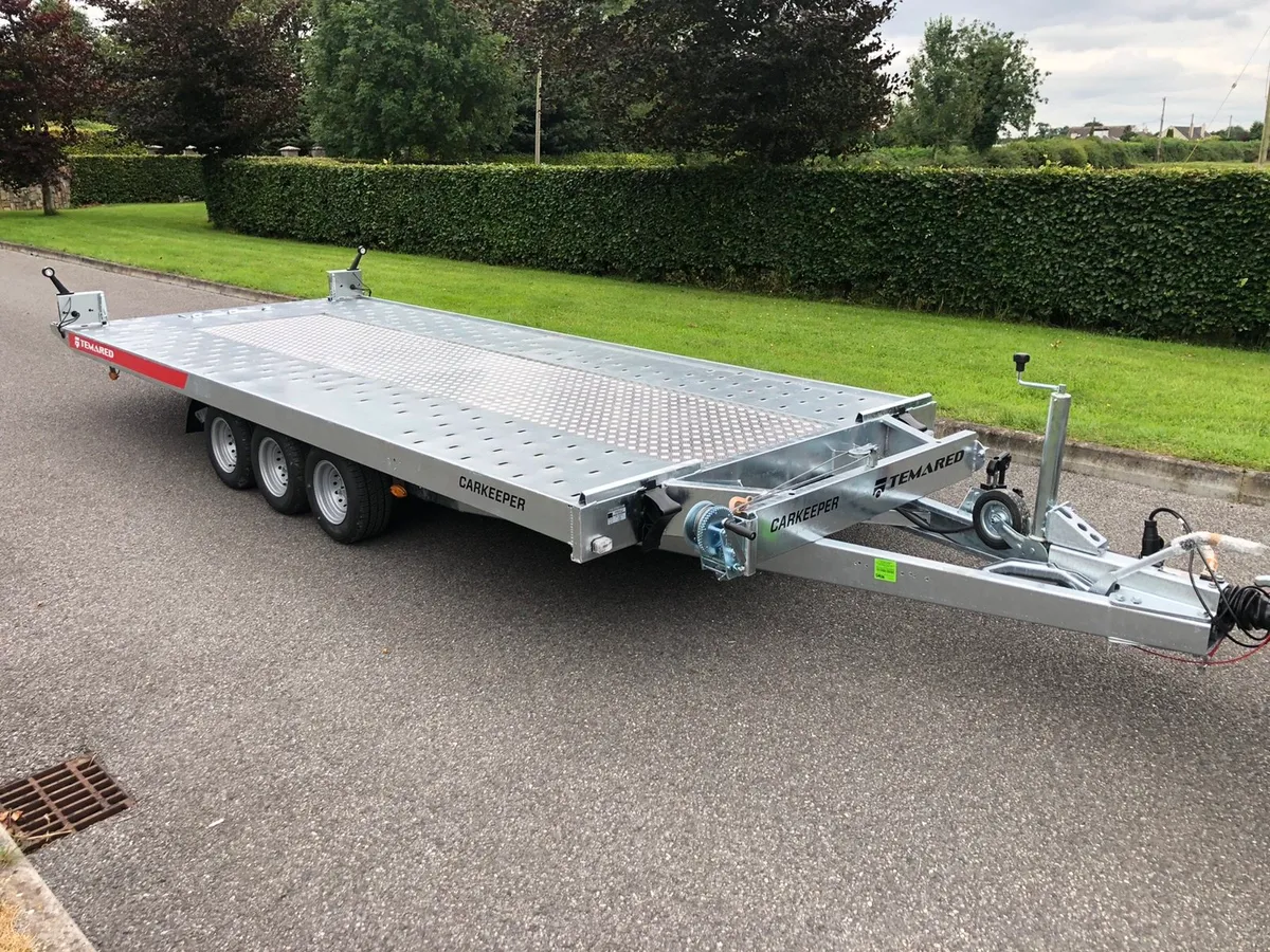 New Temared 16 ft tri axle car transporter - Image 3