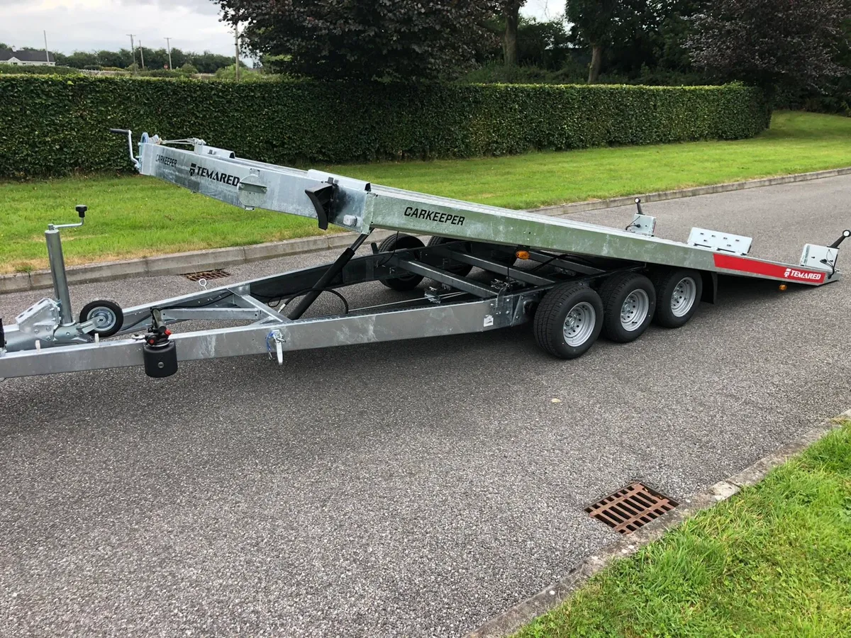 New Temared 16 ft tri axle car transporter - Image 2