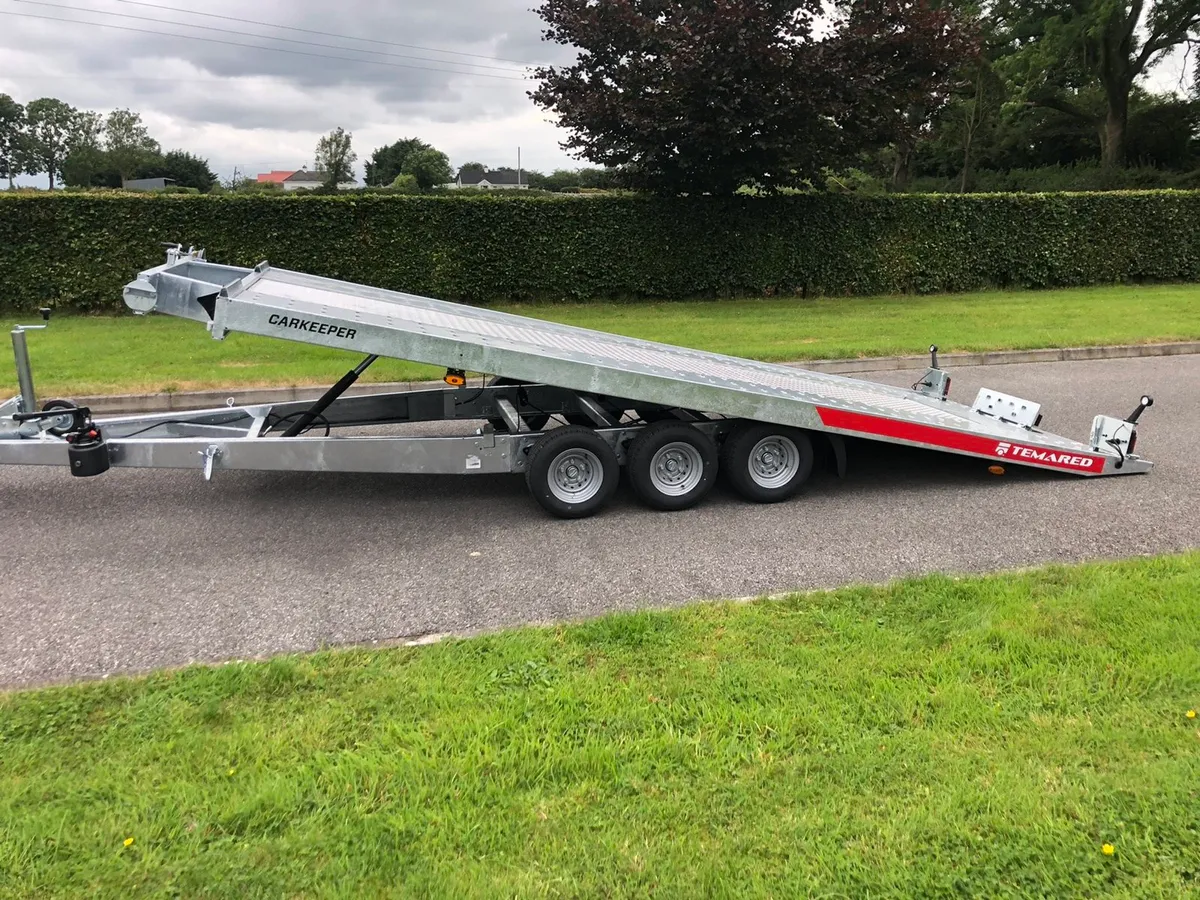 New Temared 16 ft tri axle car transporter - Image 1