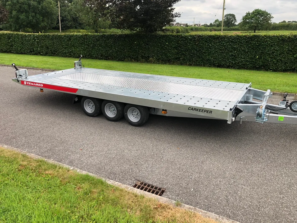 New Temared 16 ft tri axle car transporter - Image 4
