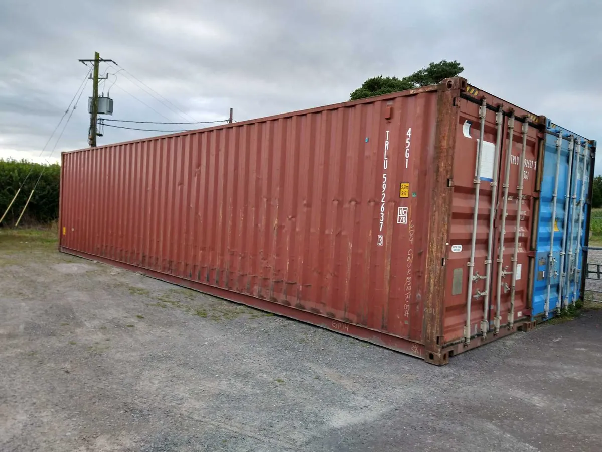20 ft  40 ft   Dry Storage Containers - Image 1