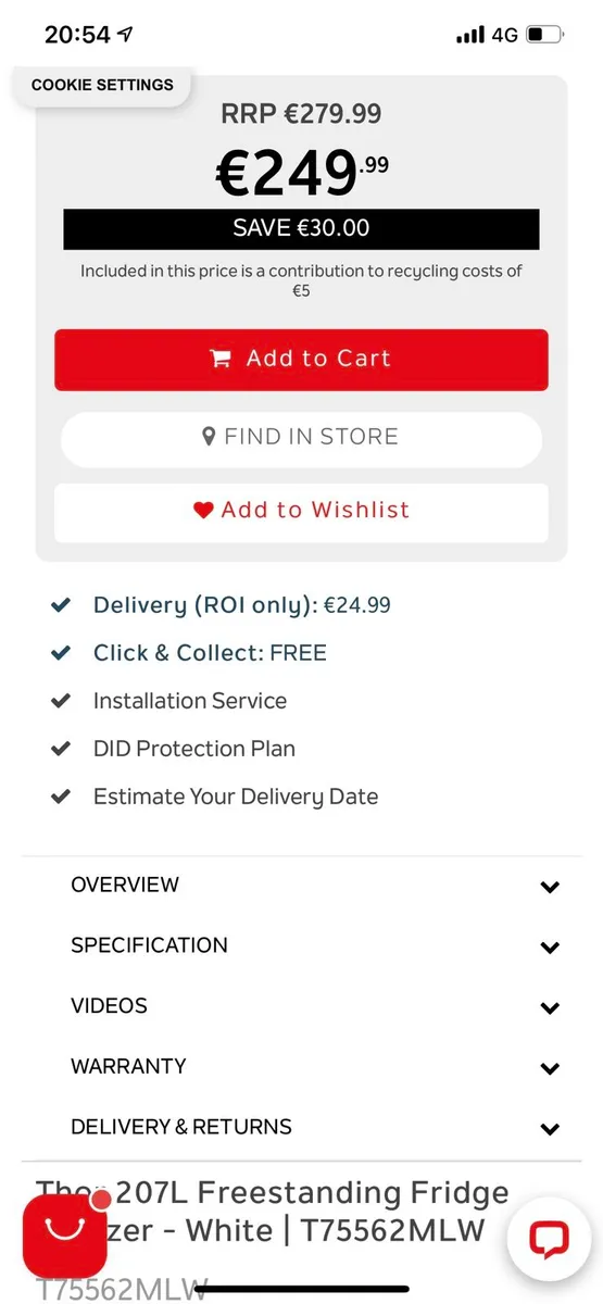 ⭐️⭐️⭐️⭐️⭐️  New display model   Thor 207L Freestan - Image 4