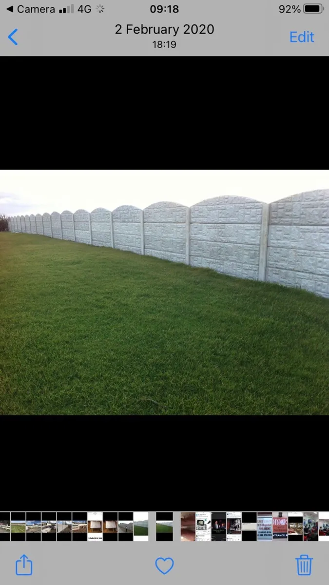 Concrete Fencing - Image 2