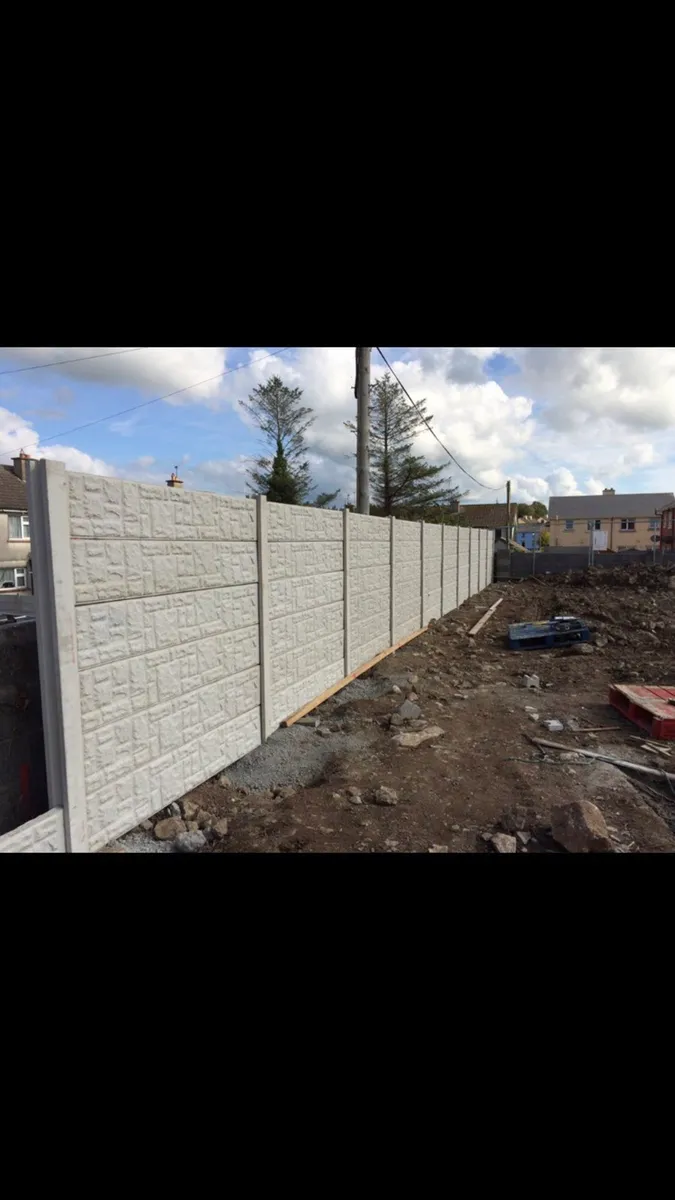 Concrete Fencing - Image 4