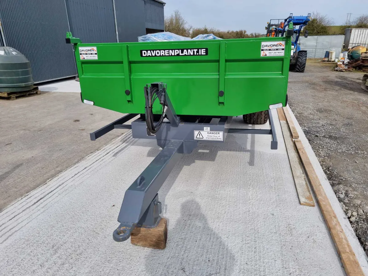13x7 Tipper trailer. Also other sizes - Image 3