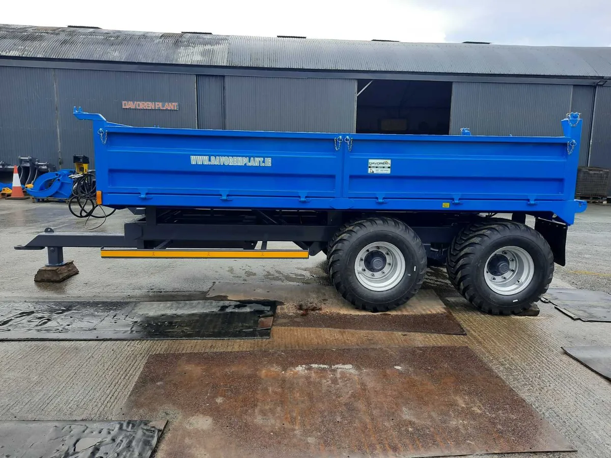 14 x 8 Tipper trailers - Image 4