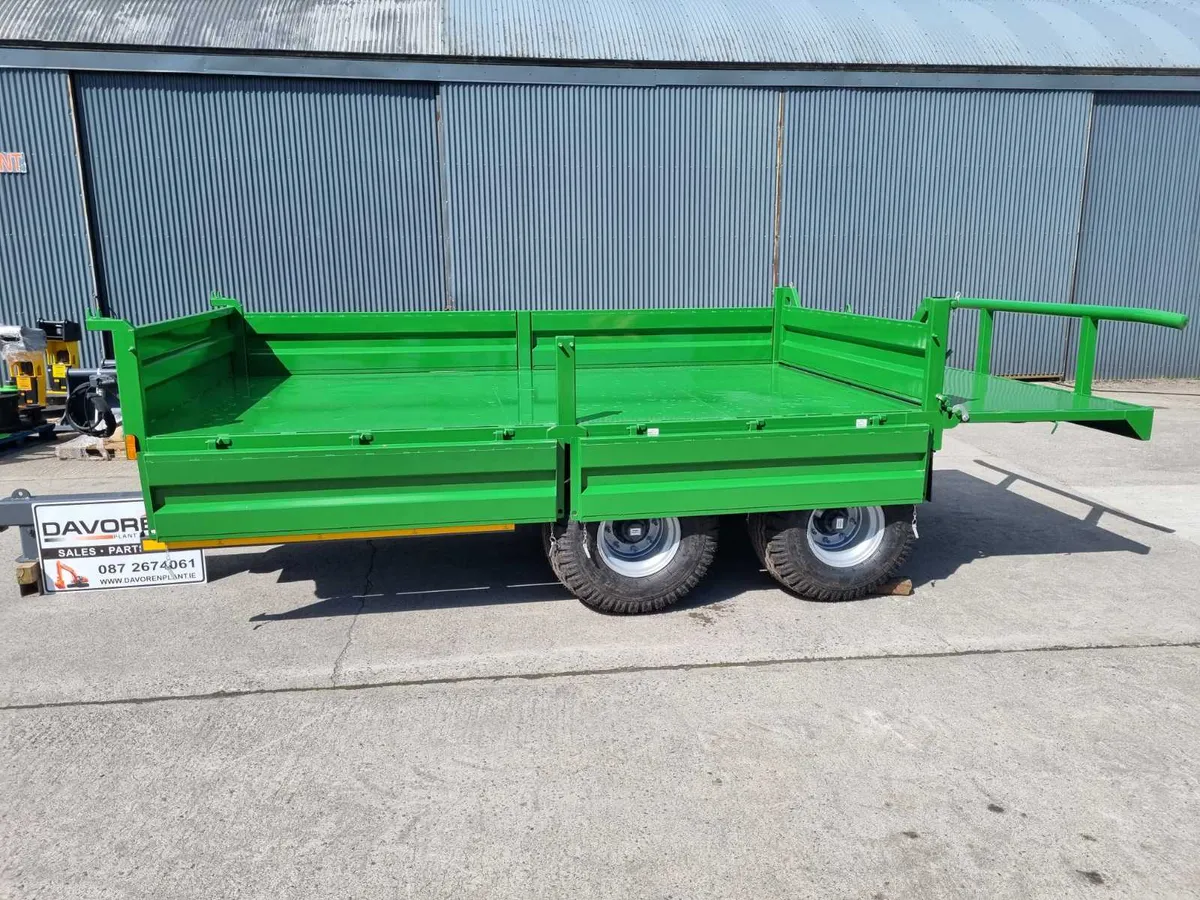 14 x 8 Tipper trailer heading out... - Image 1