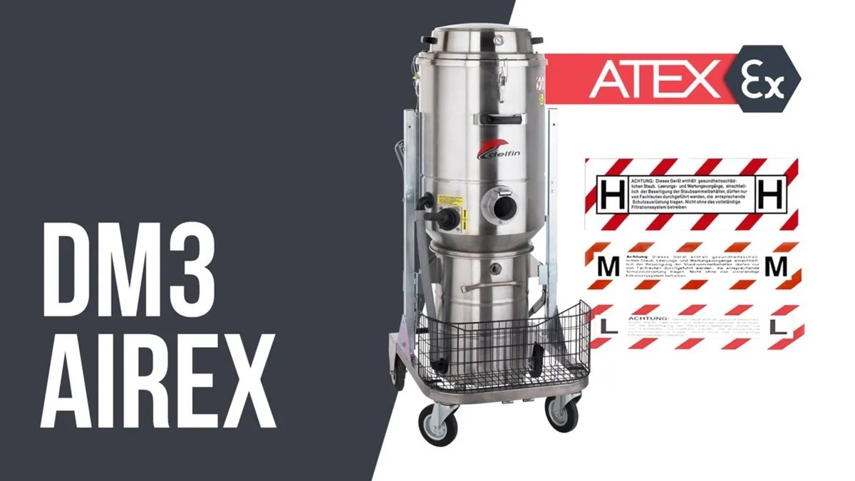 Delfin ATEX Zone 22 Industrial vacuums - Image 4