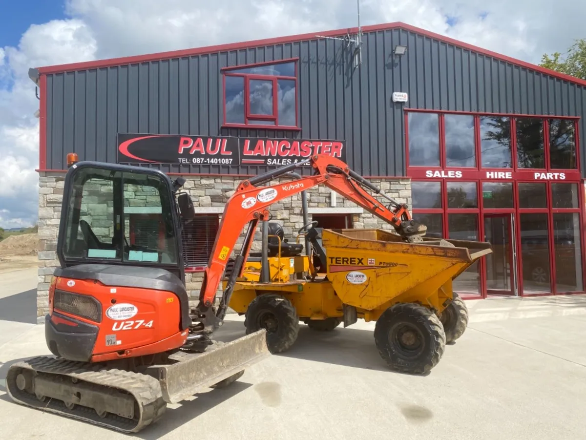 Digger and dumper only €480 per week - Image 4