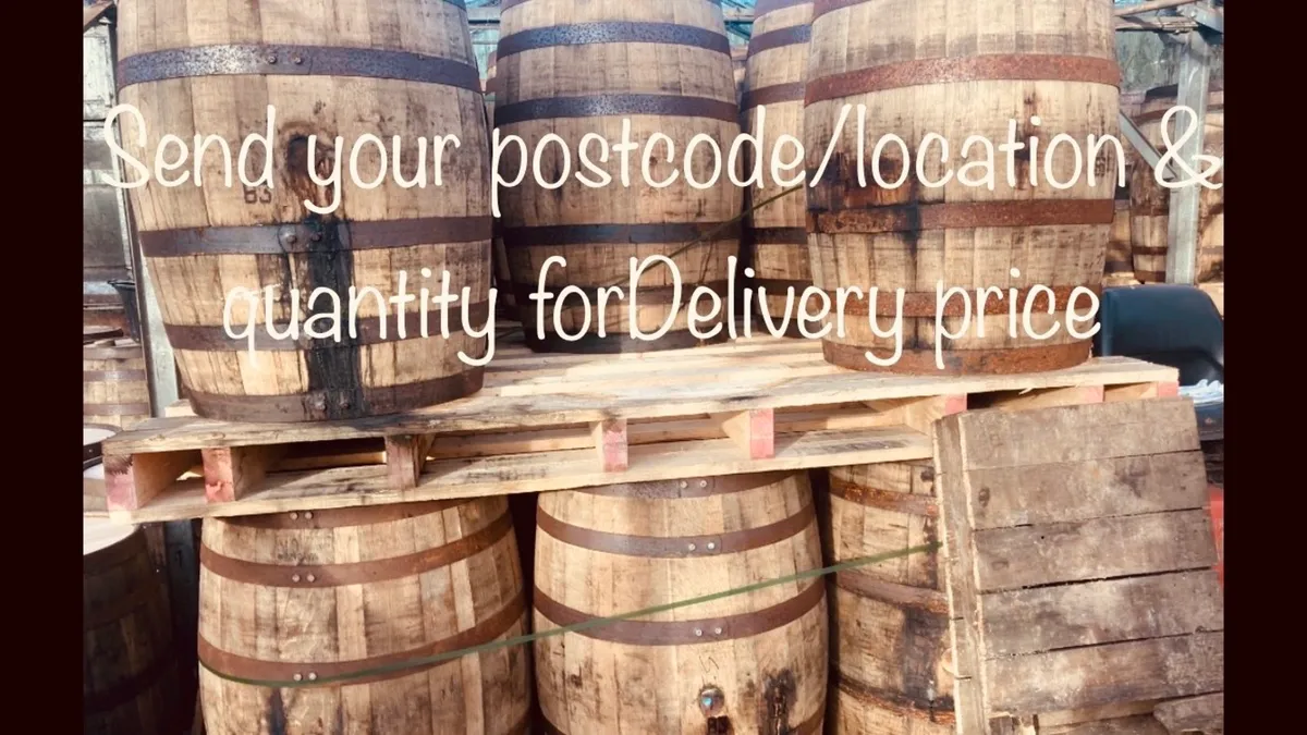 Beer Garden Barrel Tables - Image 4