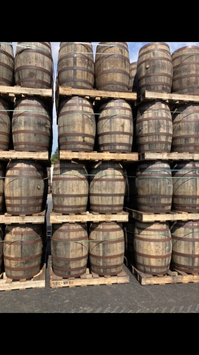 Whiskey barrel tables for pubs etc. - Image 1