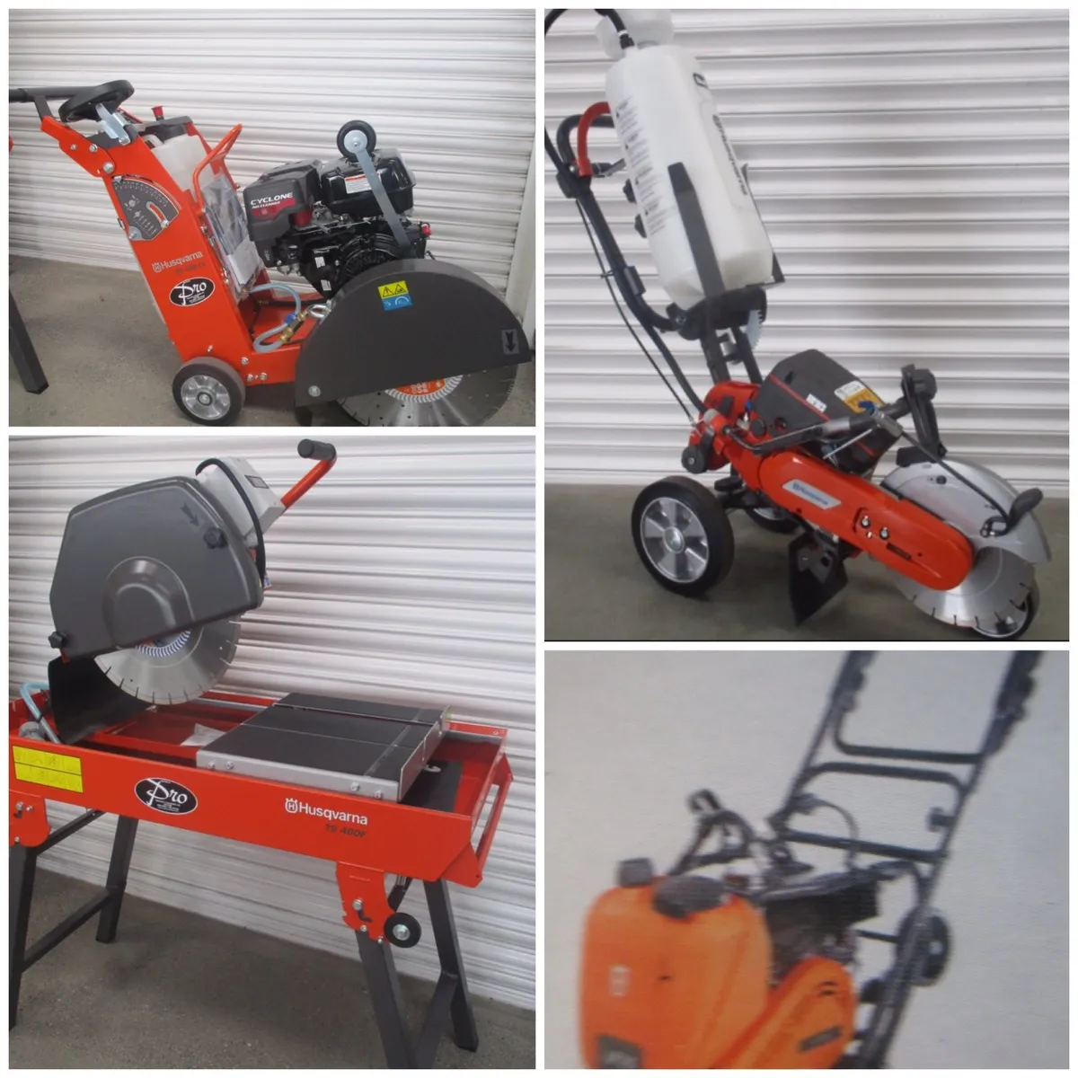 Husqvarna con saw  road saw tile saw belle - Image 2