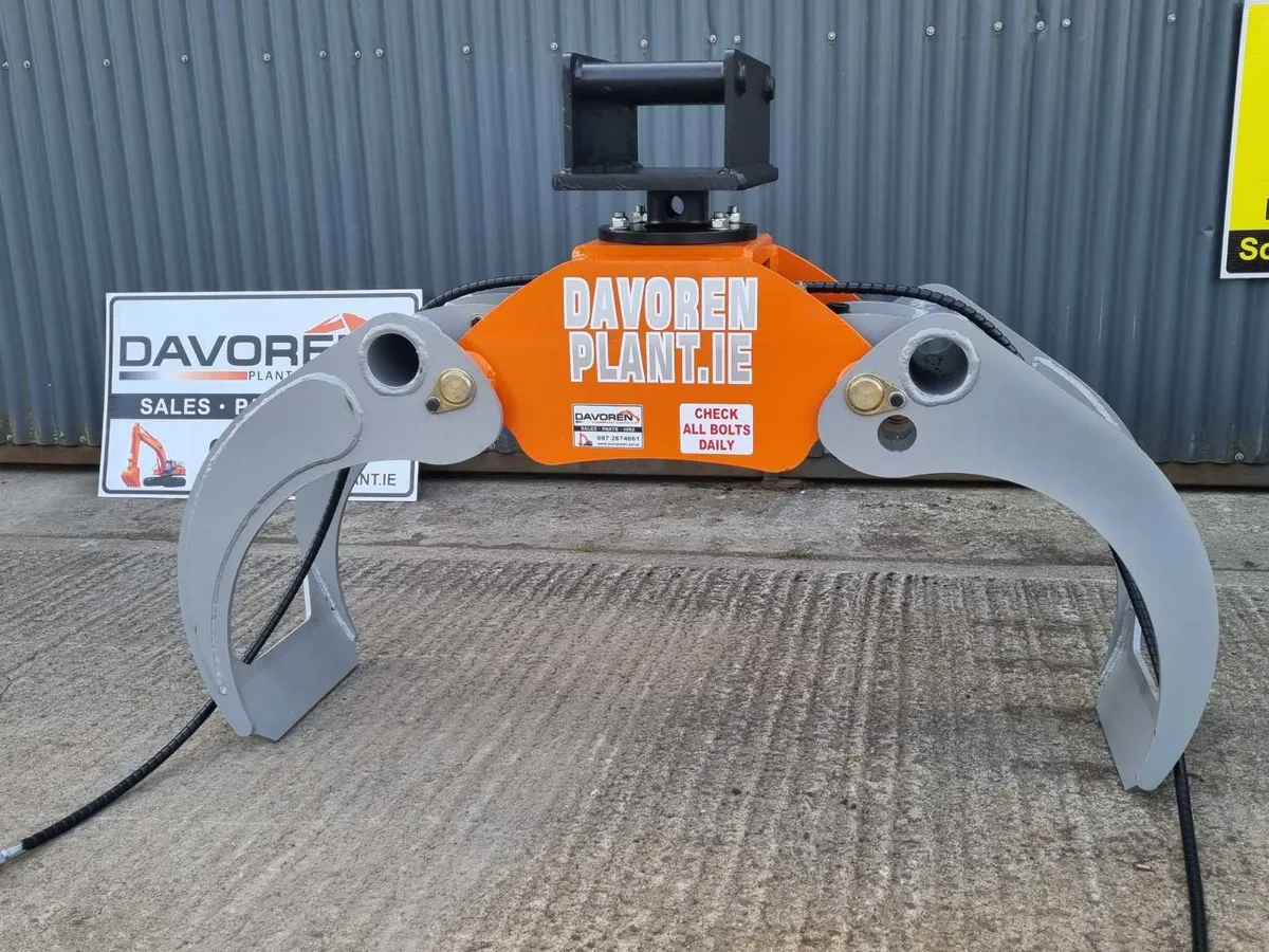 Hydraulic log/bush/pole grabs - Image 4