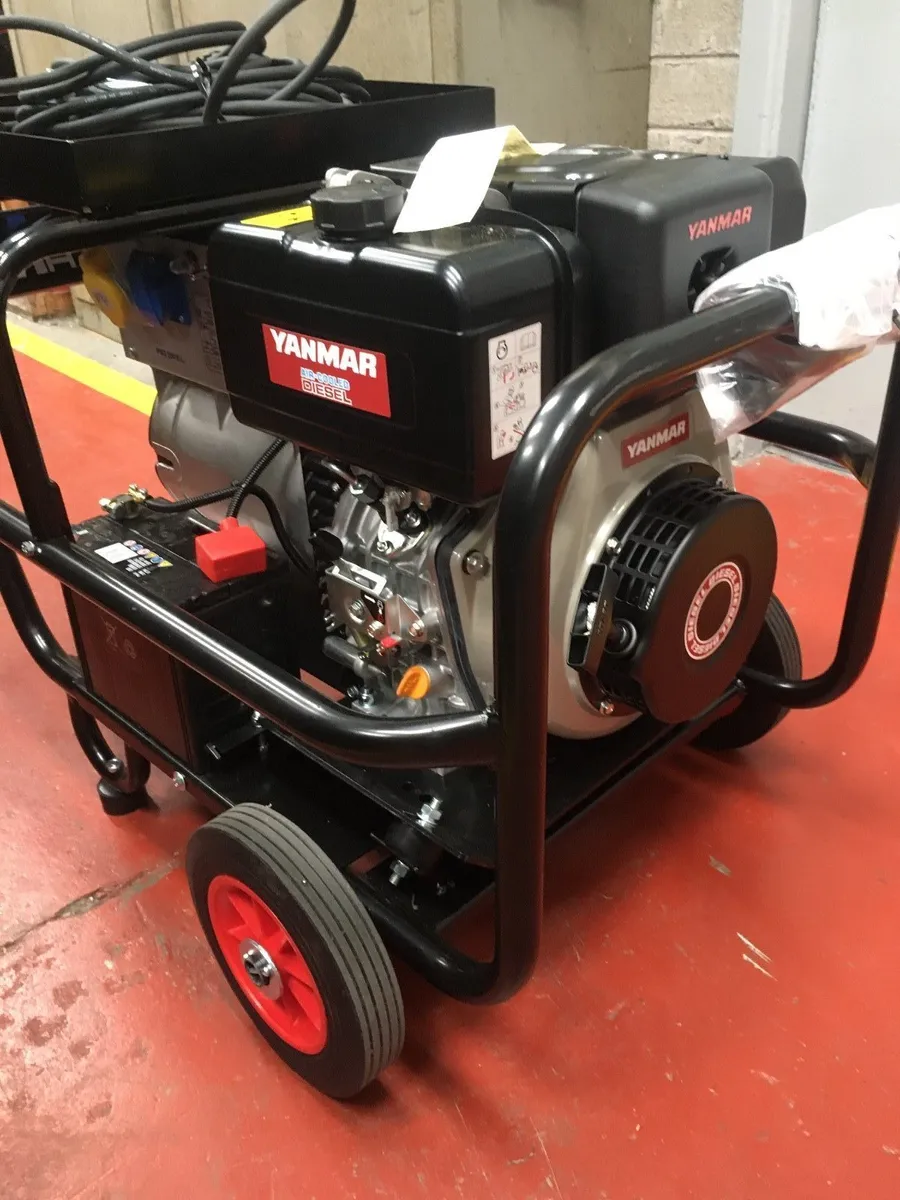 YANMAR Diesel 180 amp DC 4.5 kvaWelder Generators. - Image 1
