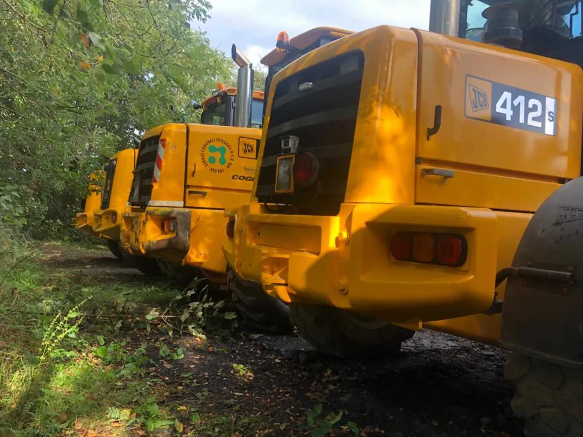 JCB 412S / 411HT & Volvo L50E loaders - Image 3