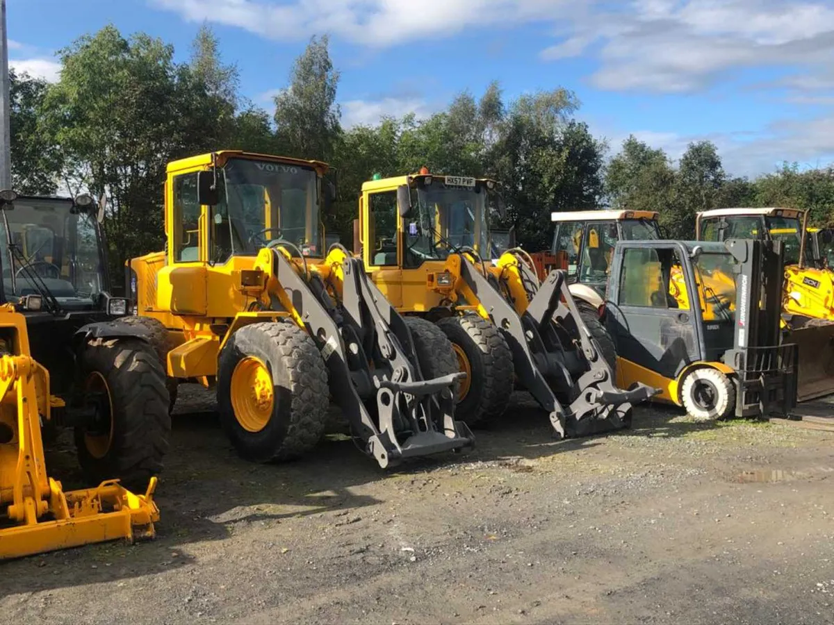 JCB 412S / 411HT & Volvo L50E loaders - Image 4