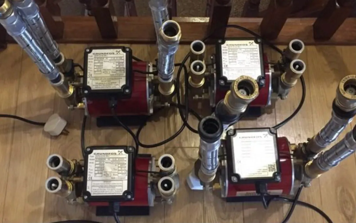 Grundfos water/shower/booster pump. - Image 1