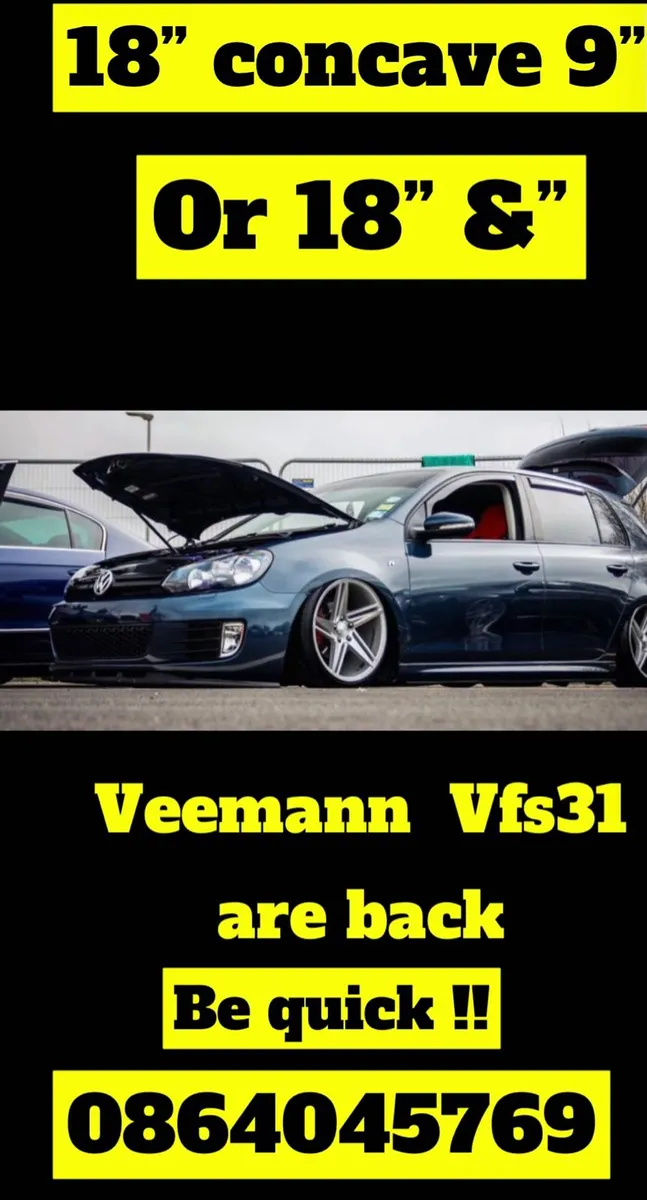 18” Veemann Vfs31 concave 9” - Image 2