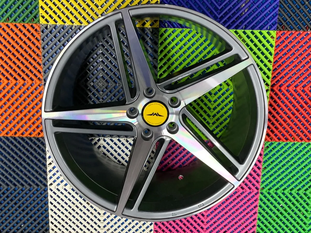 19” veemann shadow grey 5x112 9.5 Vfs31 - Image 2