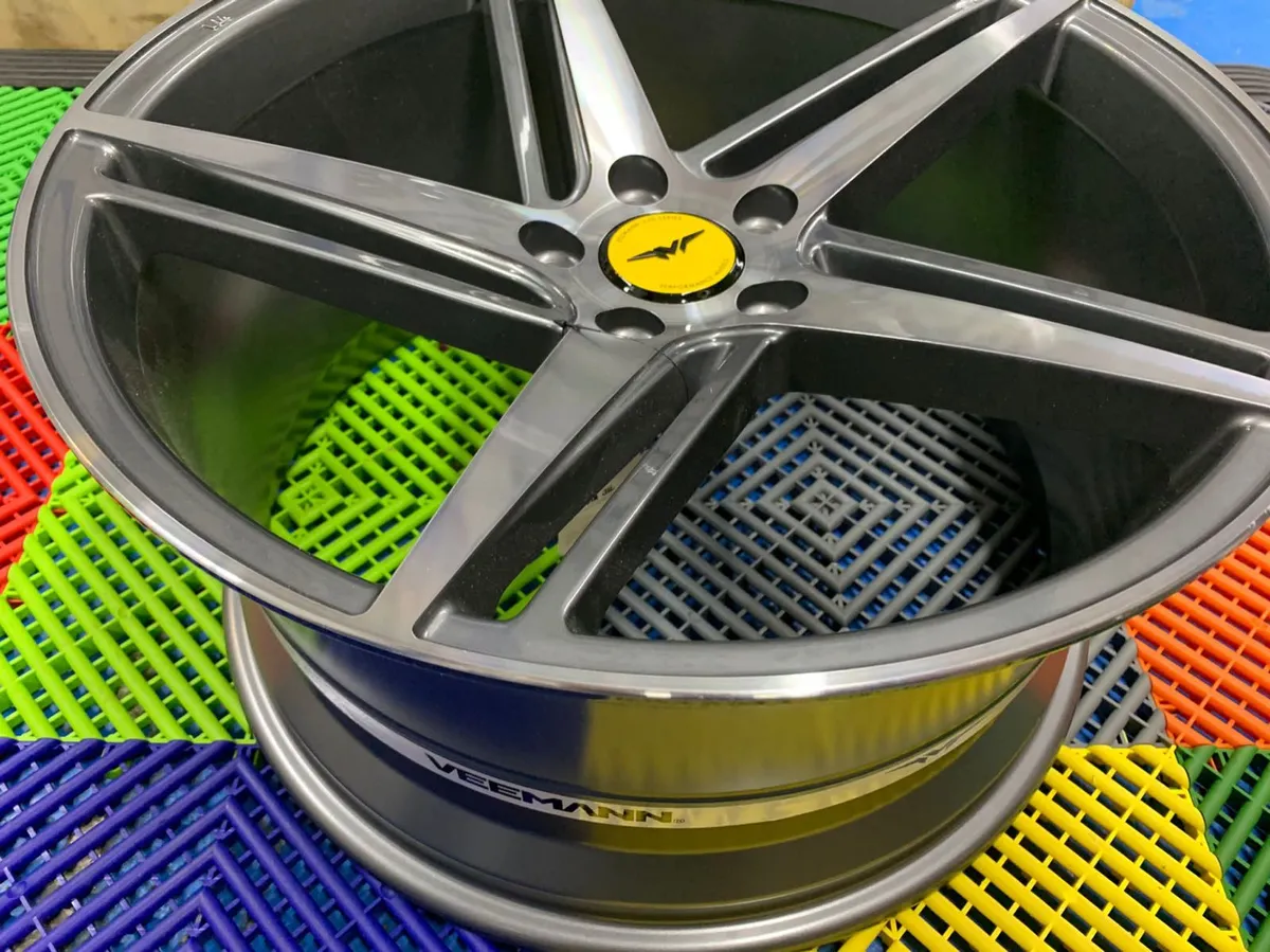 19” veemann shadow grey 5x112 9.5 Vfs31 - Image 4