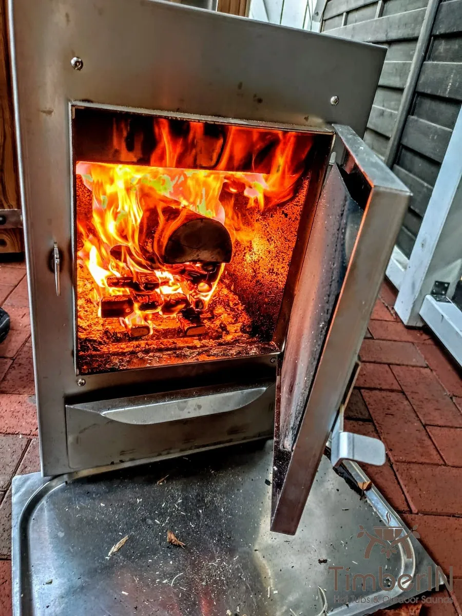 Wood fired hot tubs - Wooden hot tubs for sale - Image 4