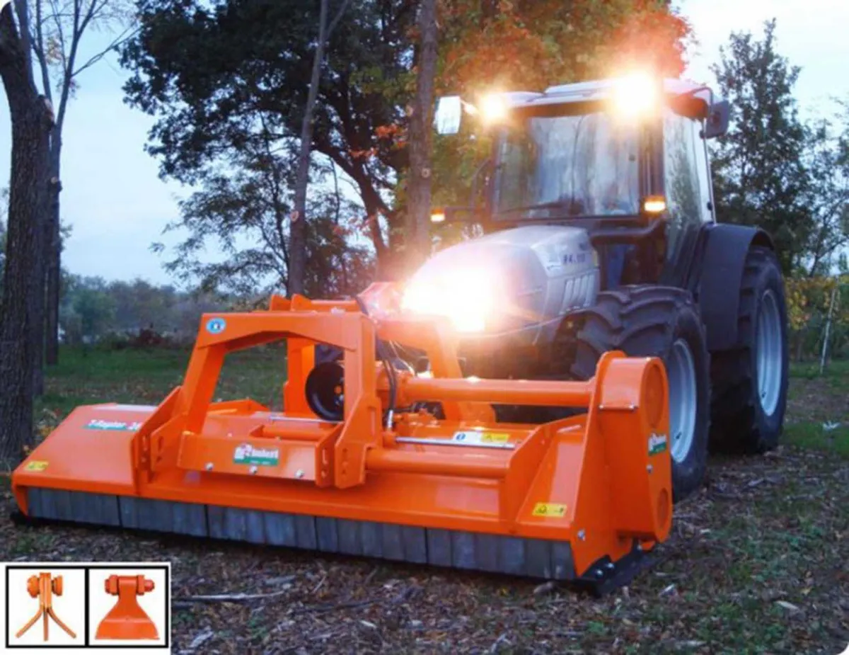 RINIERI T-RAPTOR HEAVY DUTY  FLAIL MOWER MULCHER - Image 1