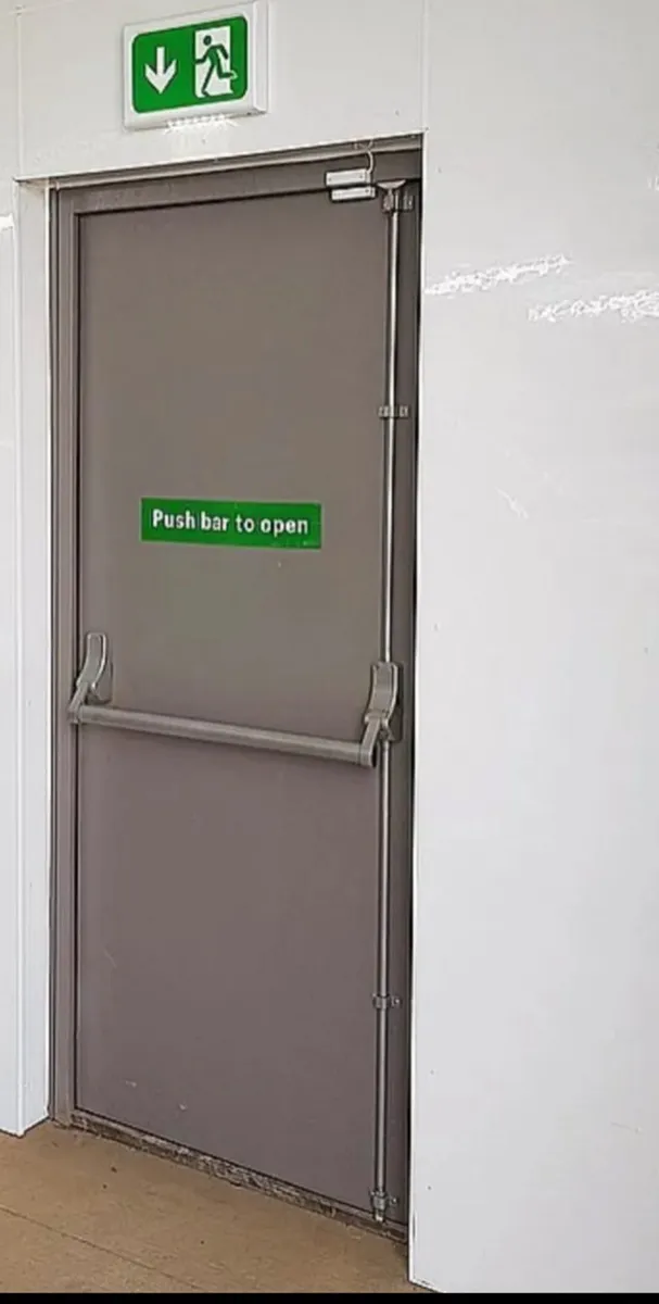 Panic Bar Fire Exit Doors - Image 3