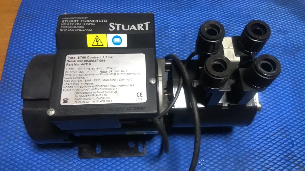 Stuart Turner st55/st66 shower pump. - Image 2