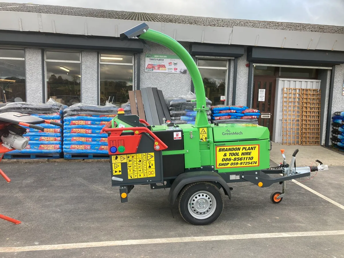 Greenmec woodchiper 165 - Image 3